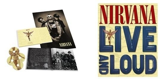 Live and Loud (Nirvana video album) NIRVANA IN UTERO 20TH ANNIVERSARY MULTIFORMAT REISSUE OUT