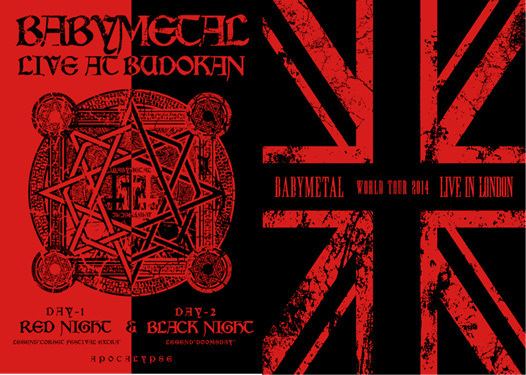 Live at Budokan: Red Night & Black Night Apocalypse Babymetal LIVE AT BUDOKAN Red Night amp Black Night Apocalypse