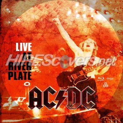 Live at River Plate DVD Cover Custom DVD covers BluRay label movie art Bluray Labels