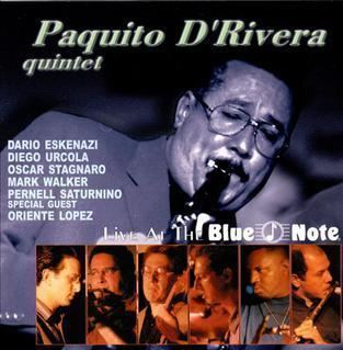 Live at the Blue Note (Paquito D'Rivera Quintet album) httpsuploadwikimediaorgwikipediaen77dLiv