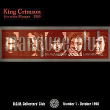Live at the Marquee (King Crimson album) httpsuploadwikimediaorgwikipediaenthumbd