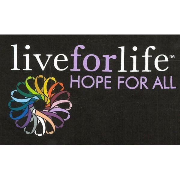 Live for Life Live for Life Logo Short Sleeve Tee Sleepwear Pant Set