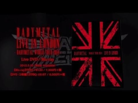 Live in London: Babymetal World Tour 2014 BABYMETAL LIVE IN LONDON BABYMETAL WORLD TOUR 2014 trailer YouTube