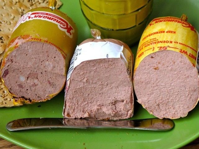 Liverwurst Liverwurst und Braunschweiger Bitte Houston Press