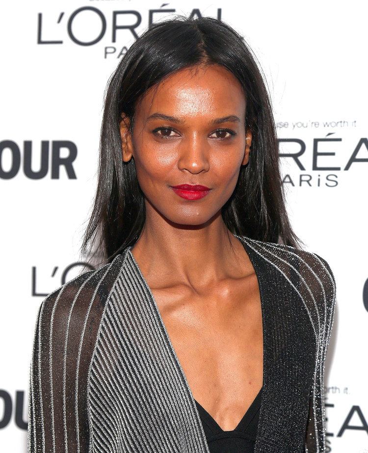 Liya Kebede Liya Kebede wore her hair down and straight for the event