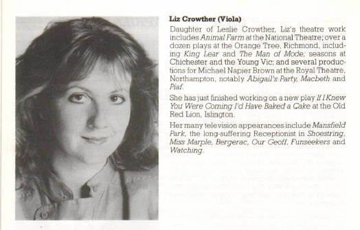 Liz Crowther LIZ CROWTHER