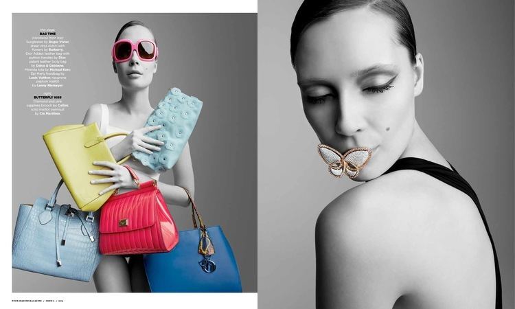 Liz Von Hoene Liz Von Hoene shoots Colour Theory accessories feature