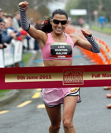 Liza Hunter-Galvan Former Drug Cheat Wins Christchurch Marathon Competitorcom