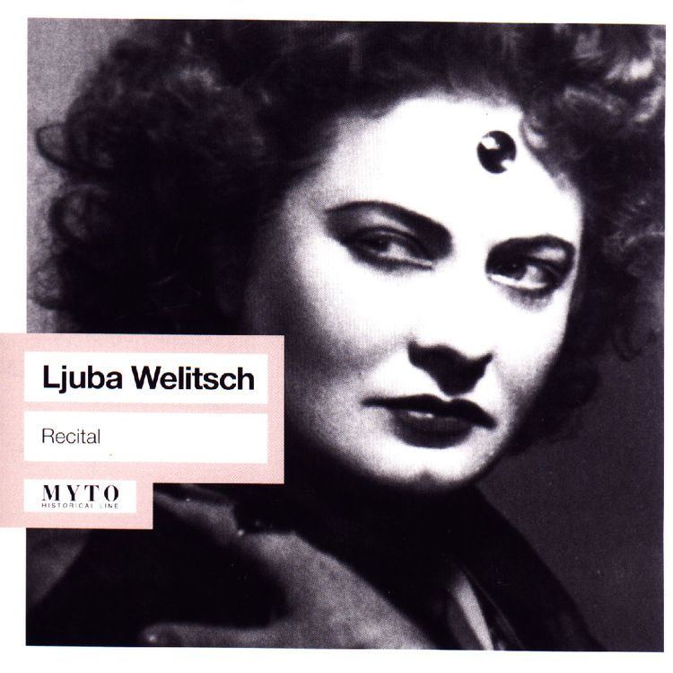 Ljuba Welitsch LJUBA WELITSCH Recital CD MYTO Apesound