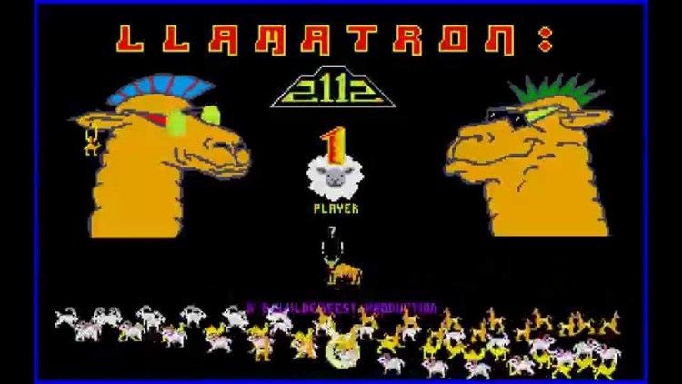 Llamatron DOS Game Llamatron 2112 YouTube