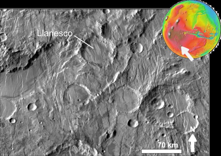 Llanesco (crater)