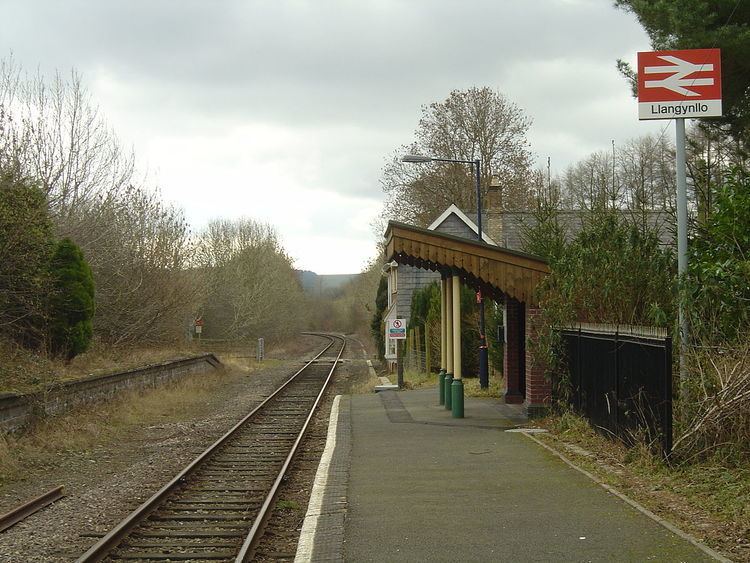 Llangynllo railway station