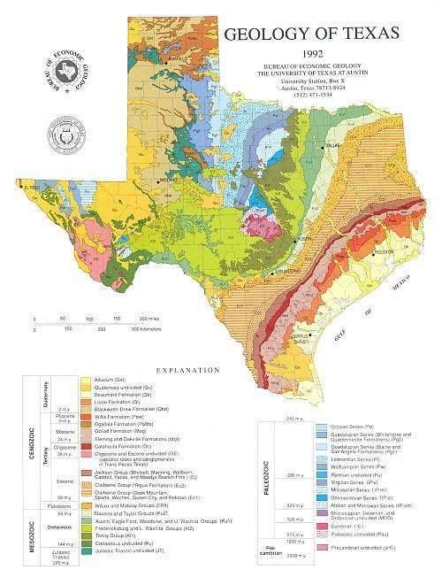 Llano Uplift Llano uplift geology