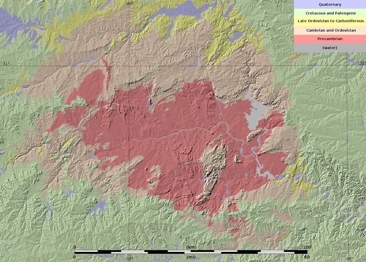 Llano Uplift FileLlano Uplift geologic map v1jpg Wikimedia Commons