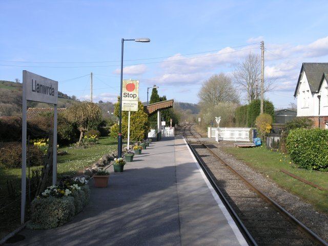 Llanwrda railway station