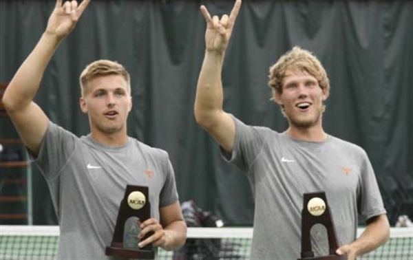 Lloyd Glasspool College Tennis News Glasspool HessOlesen Capture NCAA Doubles Title