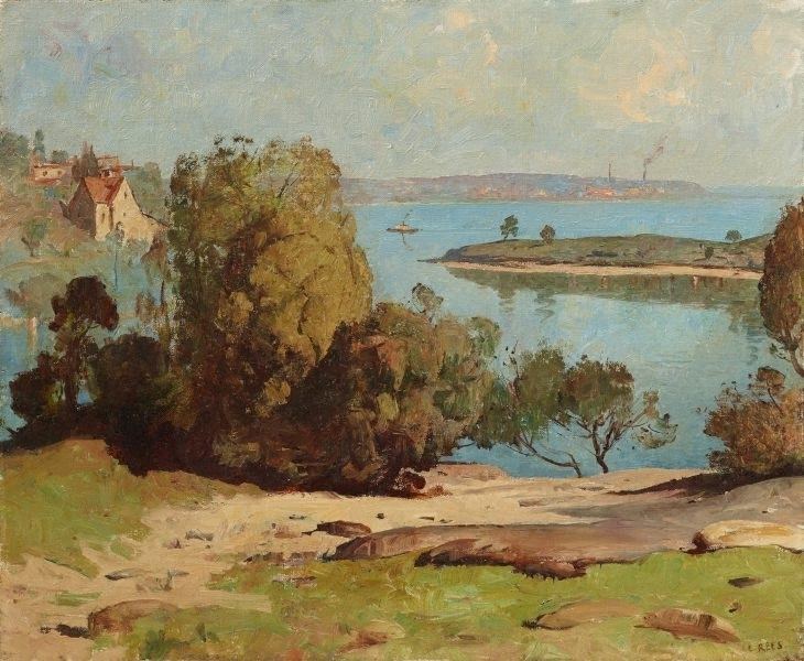 Lloyd Rees Spring sunshine 1938 by Lloyd Rees The Collection
