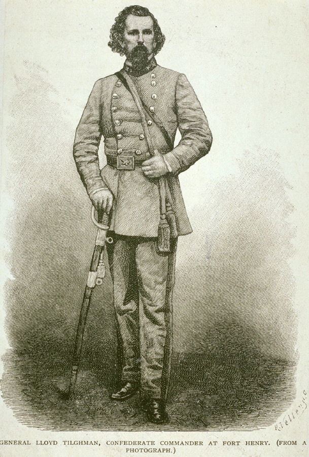 Lloyd Tilghman General LLoyd Tilghman Confederate Commander At Fort