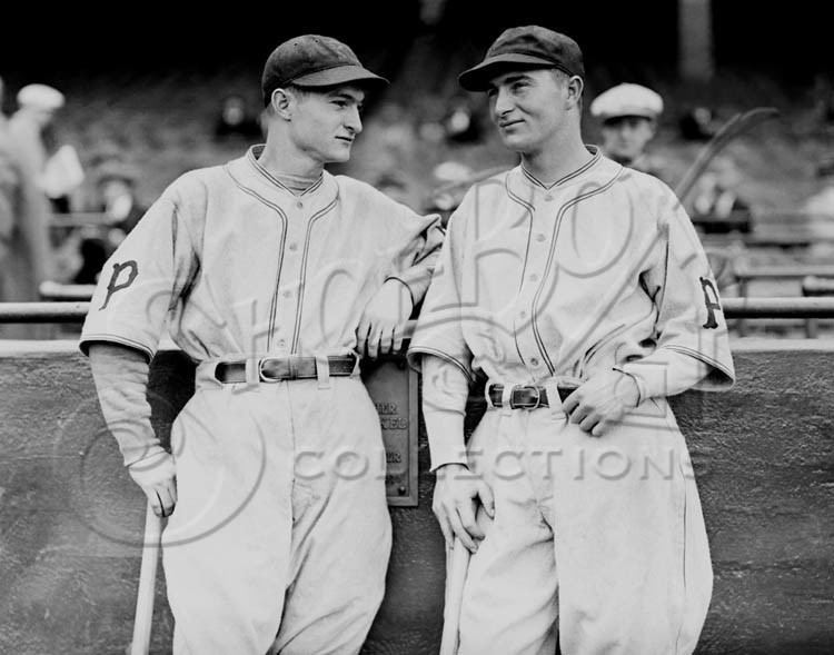 Lloyd Waner Lloyd and Paul Waner Vintage Baseball Photograph