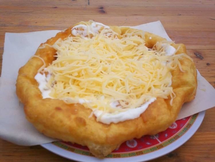 Lángos Ten must try foods in Budapest Stag Kiss Budapest Blog
