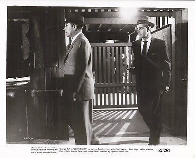 Loan Shark (film) GEORGE RAFT PAUL STEWART Original Vintage LOAN SHARK Film Noir