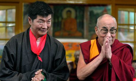 Lobsang Sangay Dalai Lama39s political successor sworn in at Indian