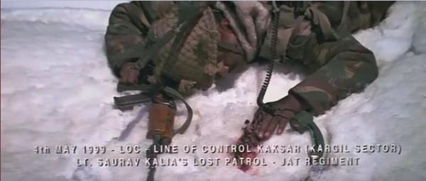 LOC Kargil movie scenes The beginning scene message on the radio alpha for charlie alpha for charlie over charlie this is alpha report to HQ over