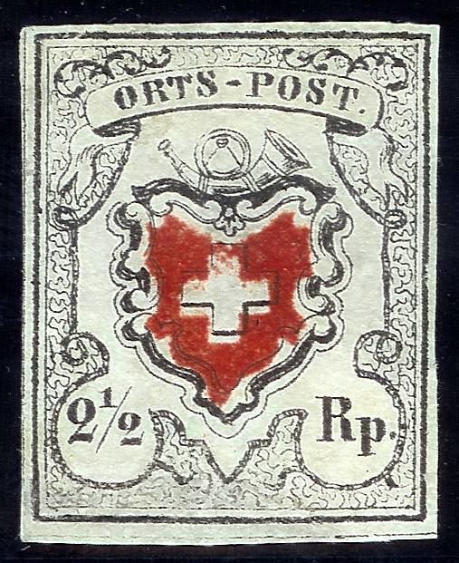 Local mail and rayon stamps of Switzerland
