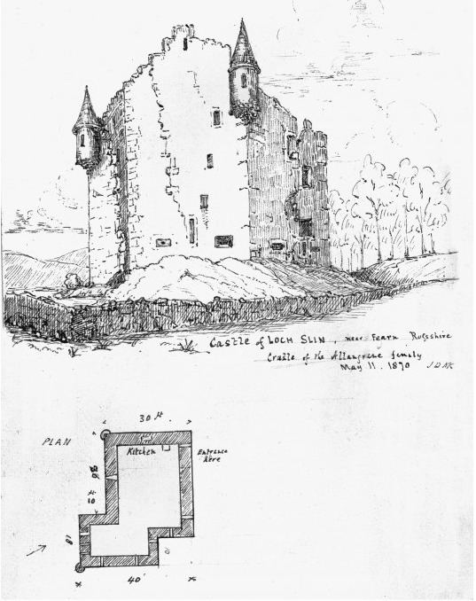 Loch Slin Castle