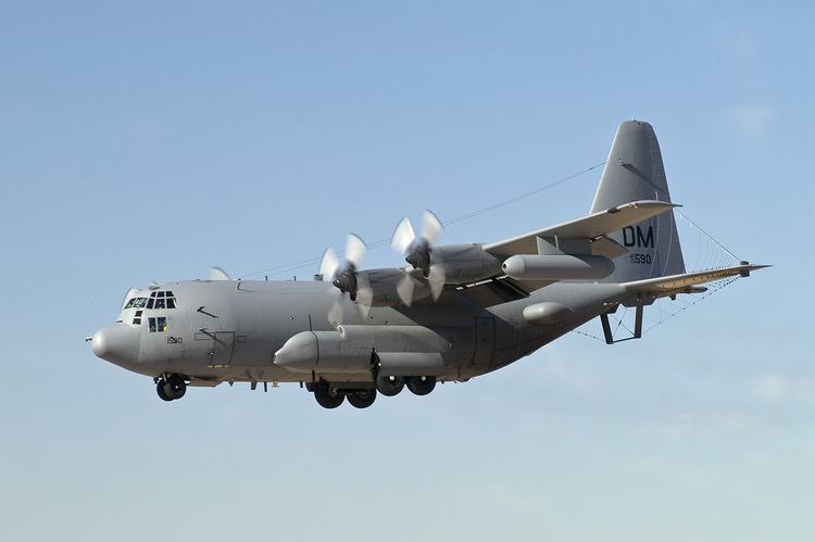 Side view of Lockheed EC-130H Compass Call