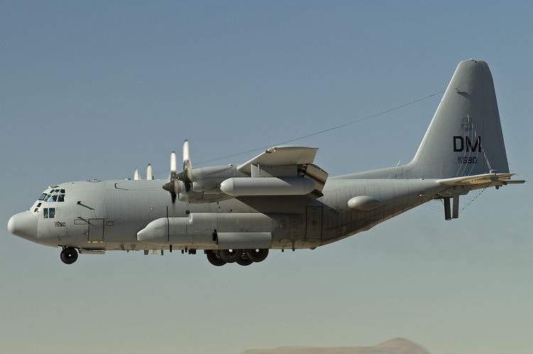 Side view of Lockheed EC-130H Compass Call