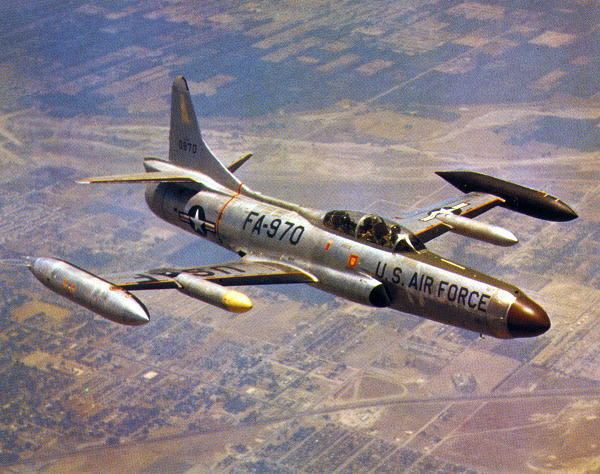 Lockheed F-94 Starfire FAST HISTORY THE F94C STARFIRE FLYING BOTTLE ROCKET
