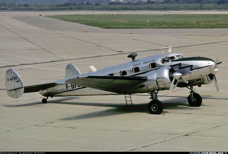 Lockheed Model 12 Electra Junior Lockheed 12A Electra Junior Taxis Aeriens Aviation Photo