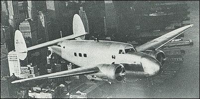 Lockheed Model 14 Super Electra Lockheed 14 Super Electra civil transport