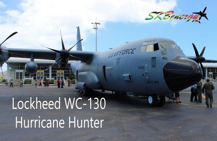 Lockheed WC-130 Lockheed WC130 Hurricane Hunter St Kitts Robert L Bradshaw Int