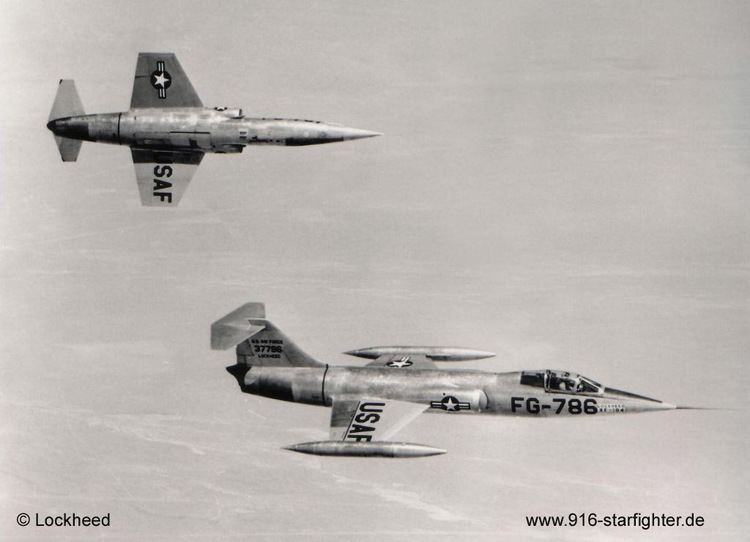 Lockheed XF-104 916 Starfighter