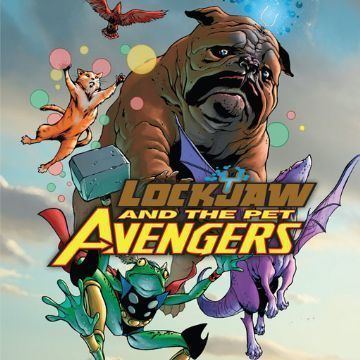 Lockjaw (comics) Lockjaw and the Pet Avengers 2009 Digital Comics Comics by