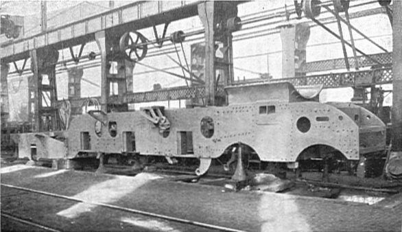 Locomotive frame