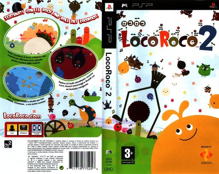 LocoRoco 2 LocoRoco 2 Cover Ita Cover Videogiochi