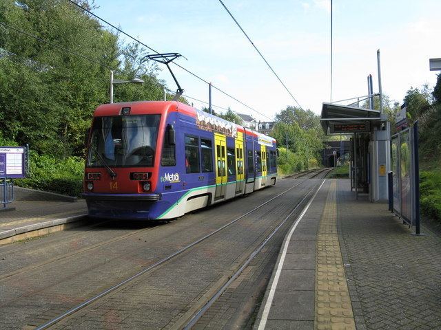 Lodge Road West Bromwich Town Hall tram stop