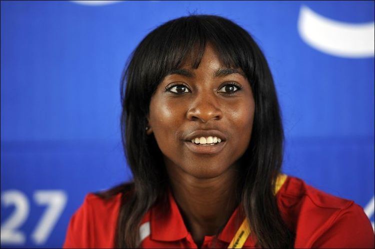 Elodie Ouedraogo Elodie Ouedraogo sierlijk naar halve finale en Spelen