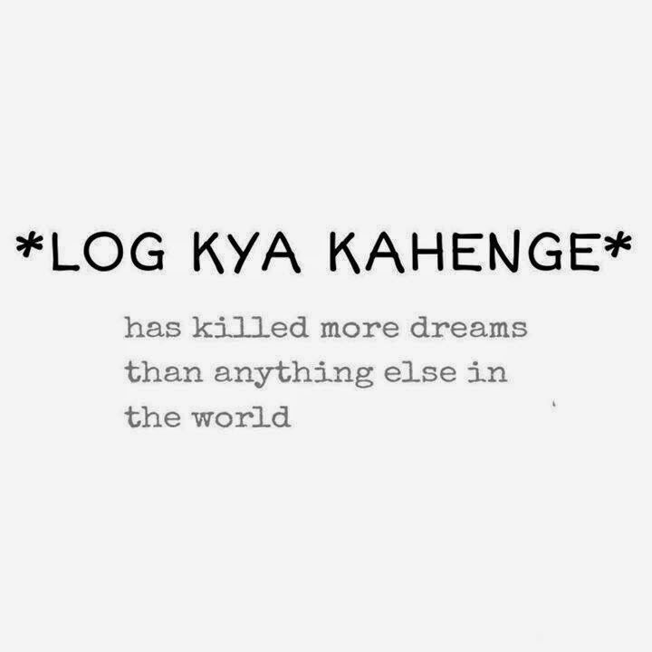 Thinkaholic Log kya kahenge