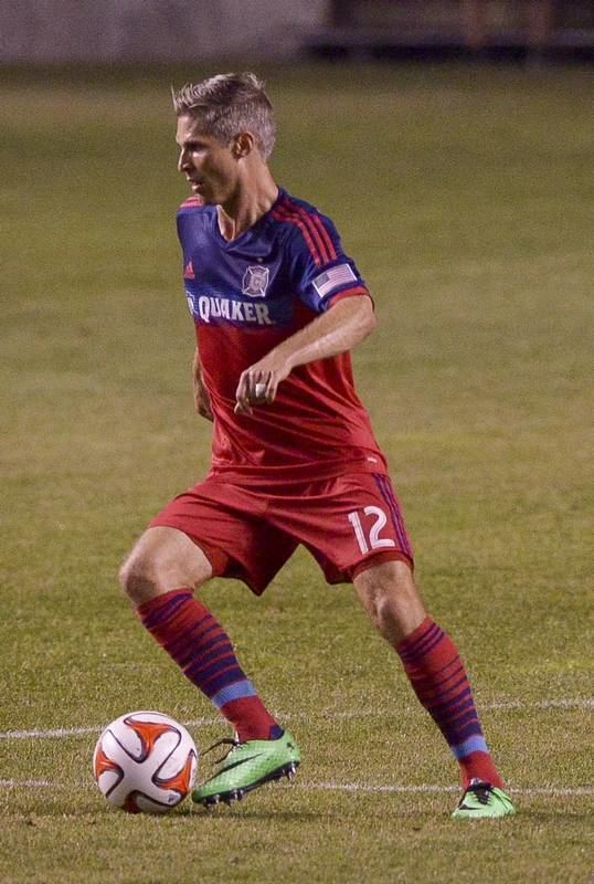 Logan Pause Always a Chicago Fire fan Pause enjoys new opportunity