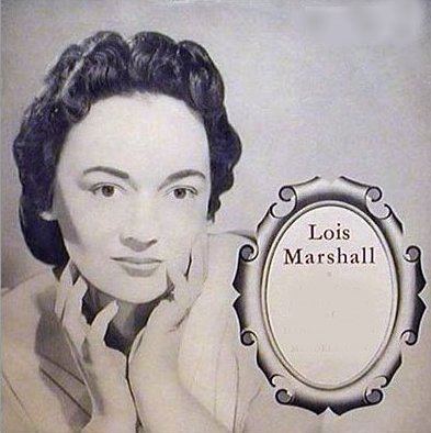 Lois Marshall Lois Marshall Soprano Short Biography