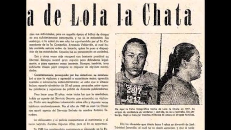 Lola la Chata La Chata la abuela del narco en Mxico de vender chicharrones a