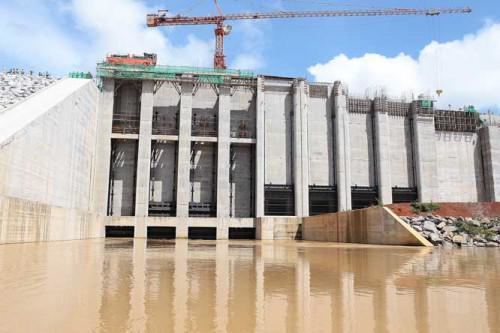 Lom Pangar Dam Cameroon CWE and EDC launched partial filling phase of Lom Pangar