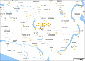 Lomboko Lomboko Sierra Leone map nonanet