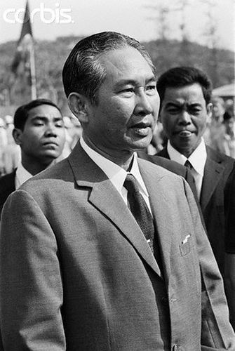 Lon Nol March 1974 Cambodia President Lon Nol a photo on