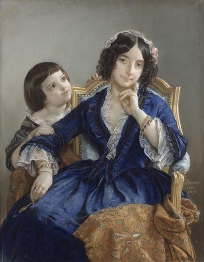 Léon Riesener 1000 images about the ART of wearing BLUE on Pinterest Portrait