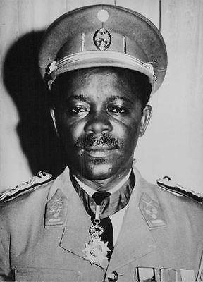 Léonard Mulamba Vintage Photo Of Portrait Of Majorgeneral Lonard Mulamba